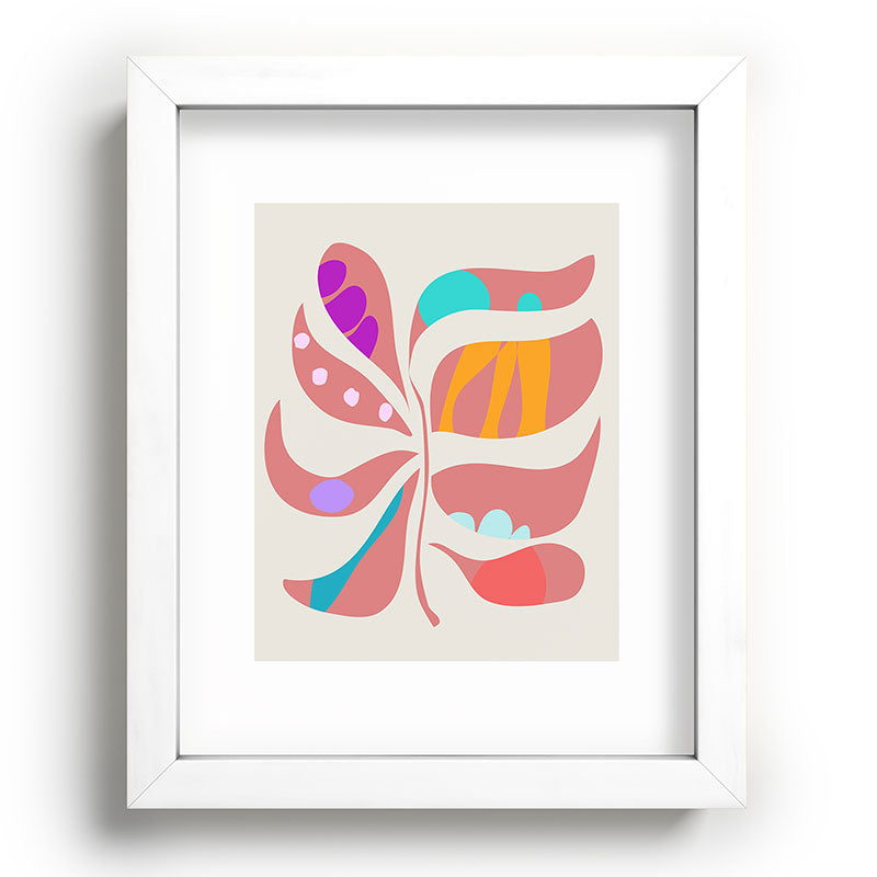 Mirimo Boho Leaf Recessed Framing Rectangle