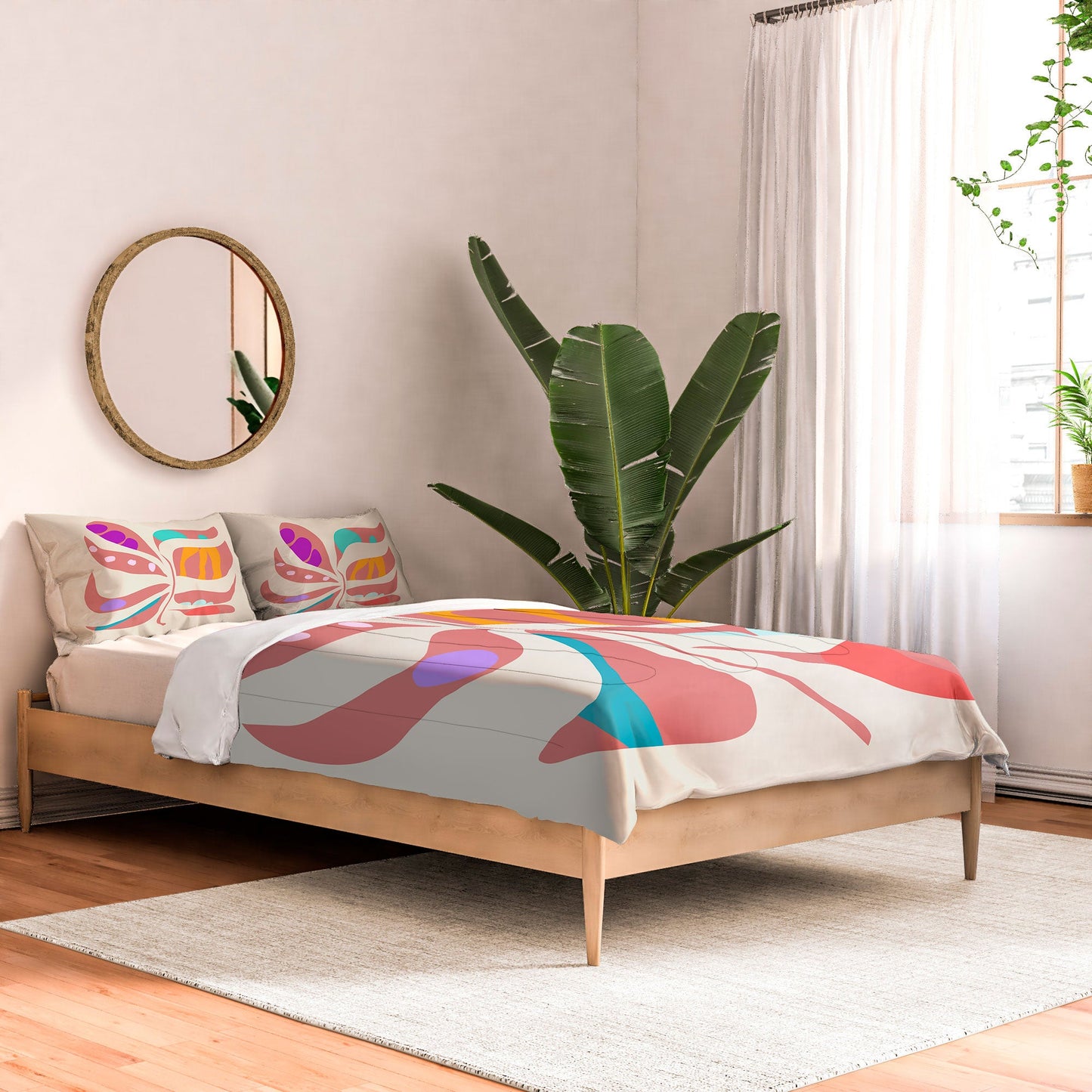 Mirimo Boho Leaf Comforter