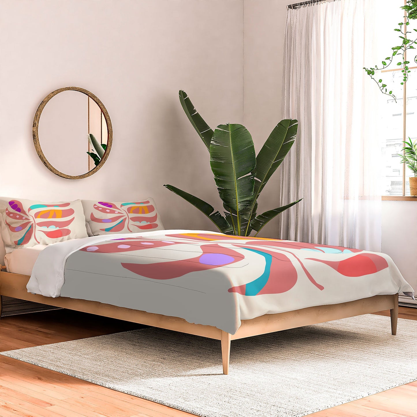 Mirimo Boho Leaf Comforter
