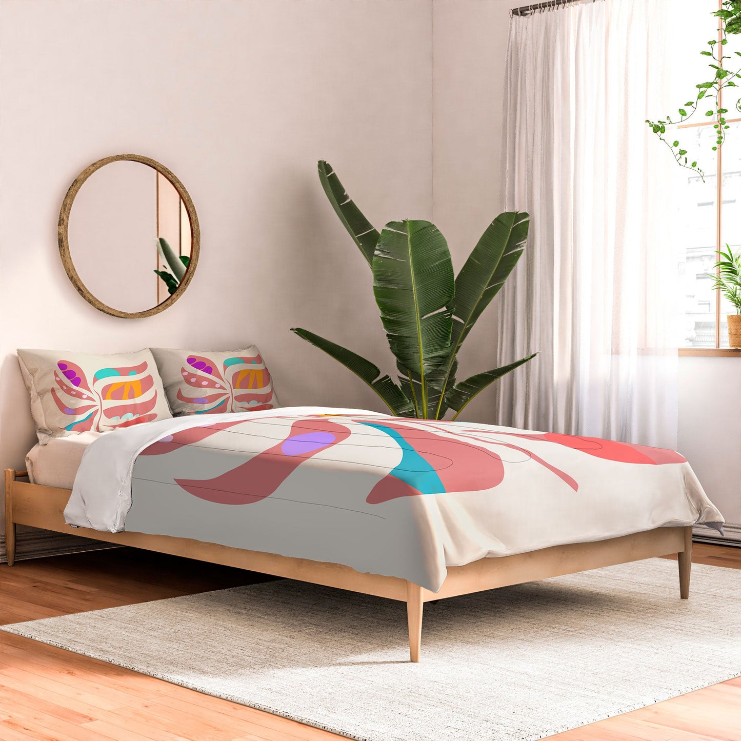 Mirimo Boho Leaf Comforter
