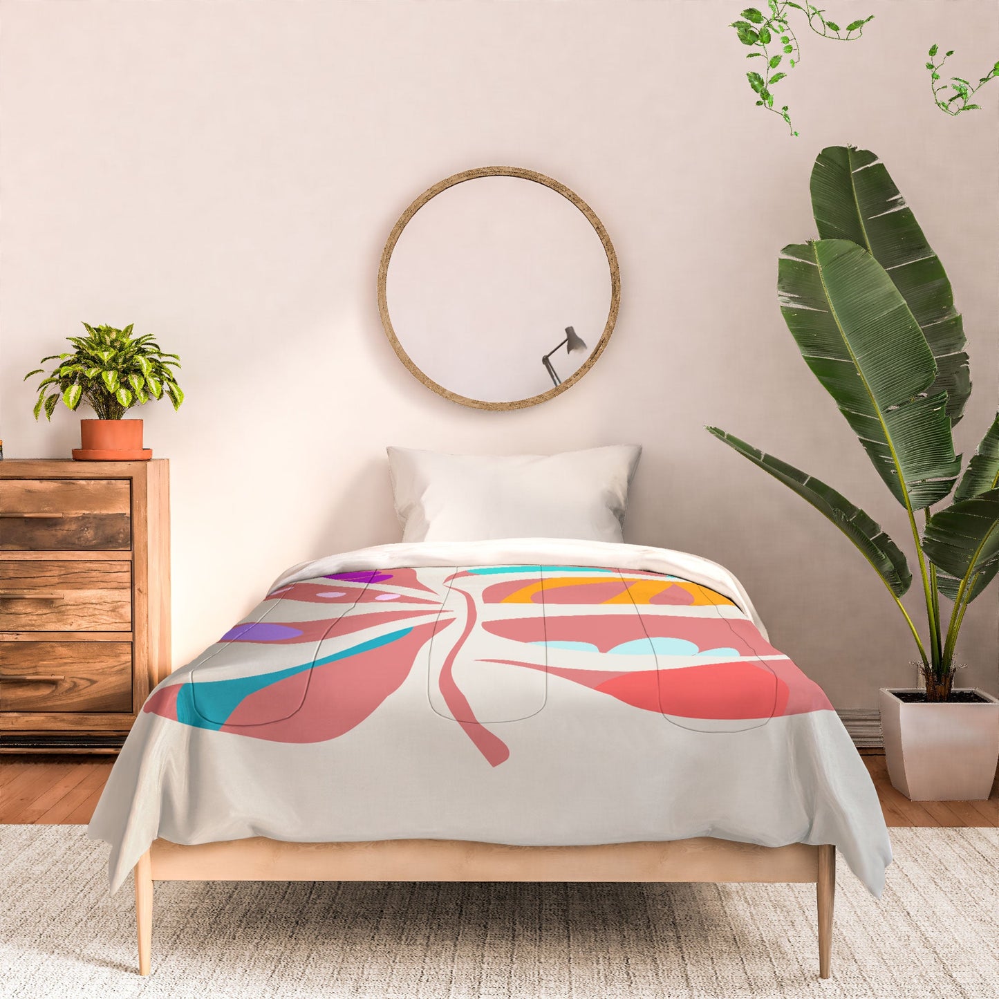 Mirimo Boho Leaf Comforter