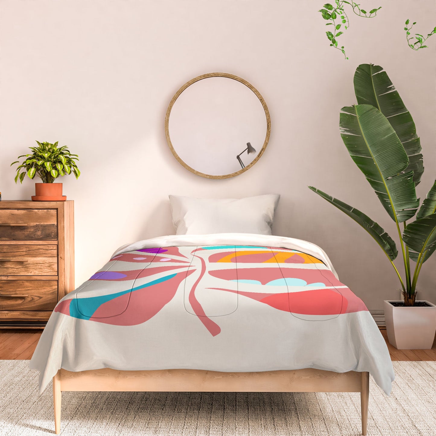 Mirimo Boho Leaf Comforter