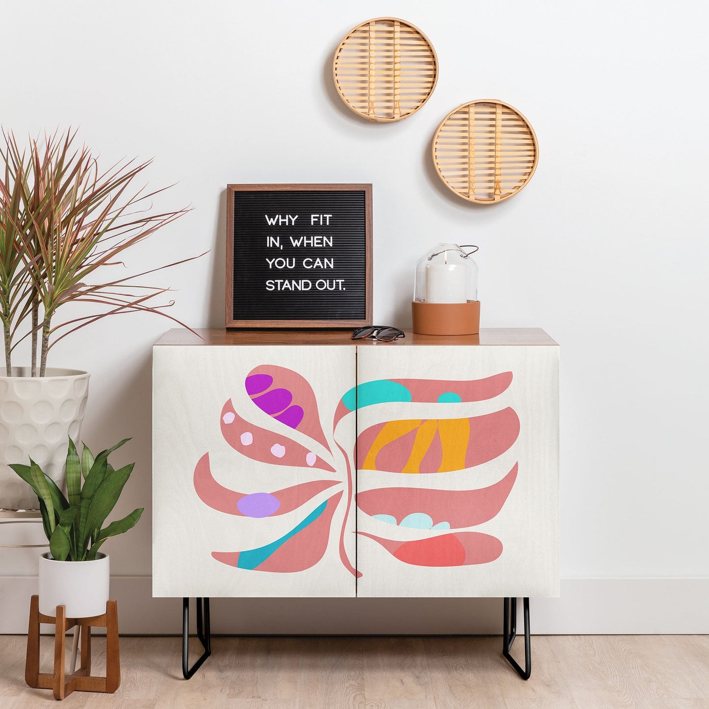 Mirimo Boho Leaf Credenza