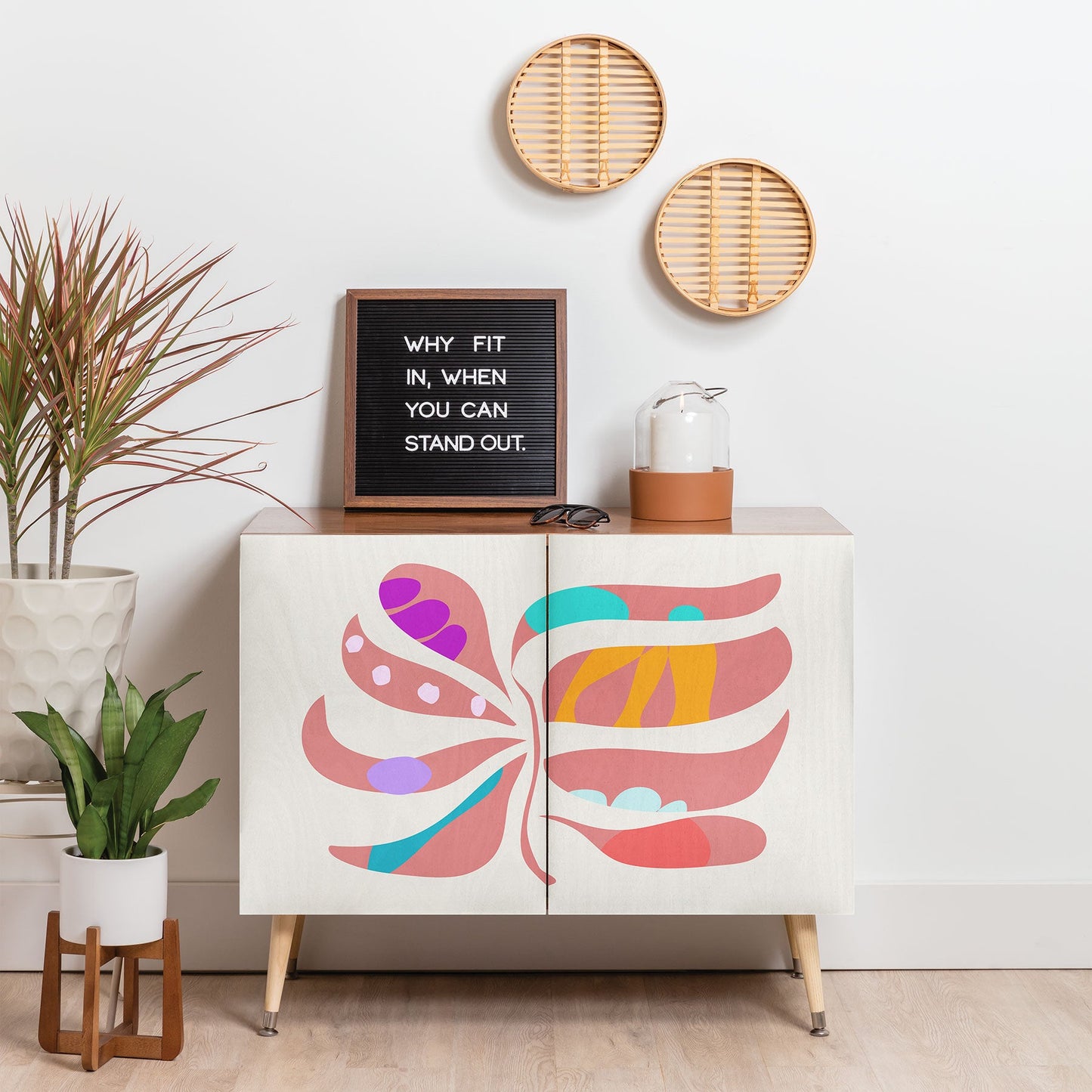 Mirimo Boho Leaf Credenza