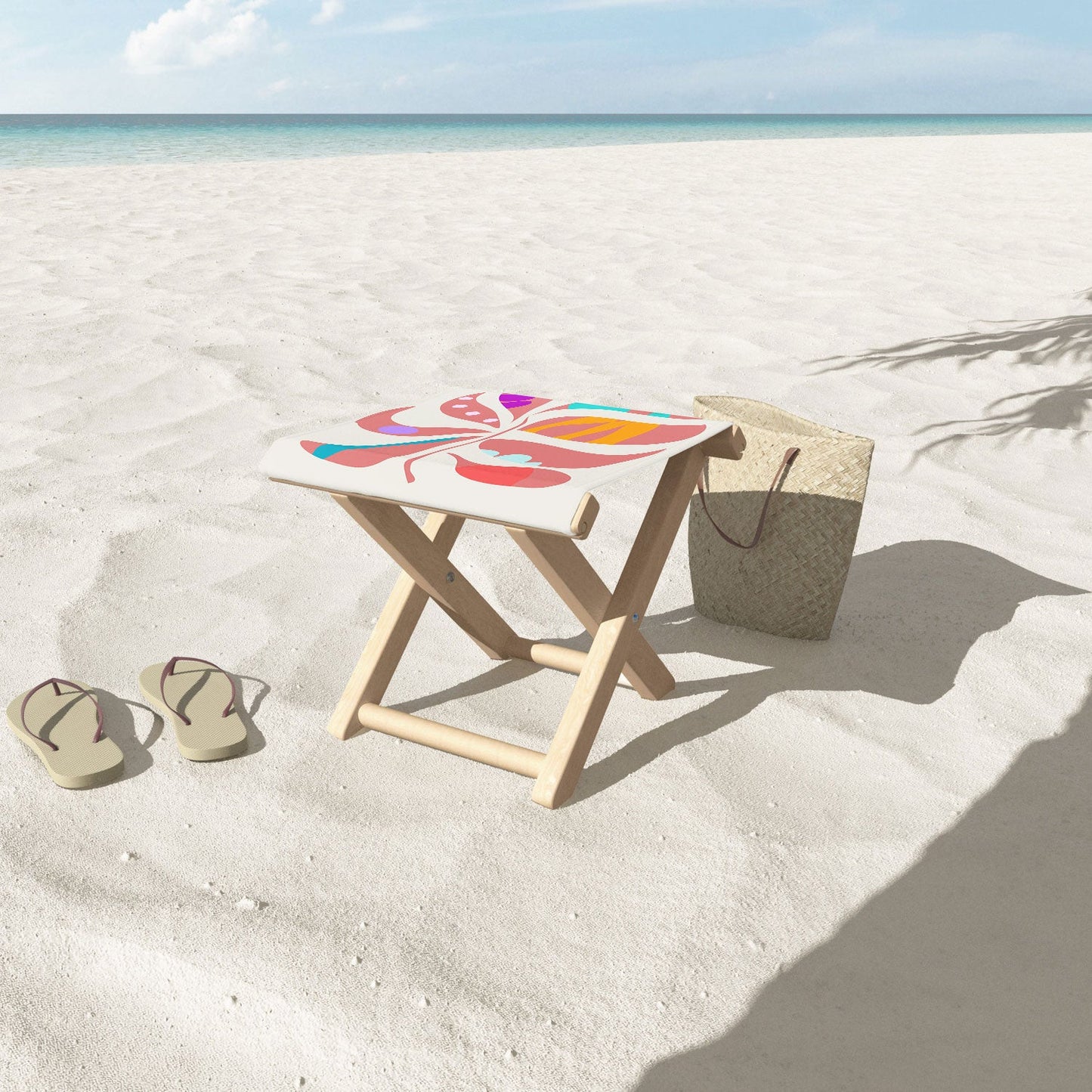 Mirimo Boho Leaf Folding Stool