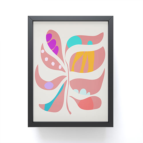 Mirimo Boho Leaf Framed Mini Art Print