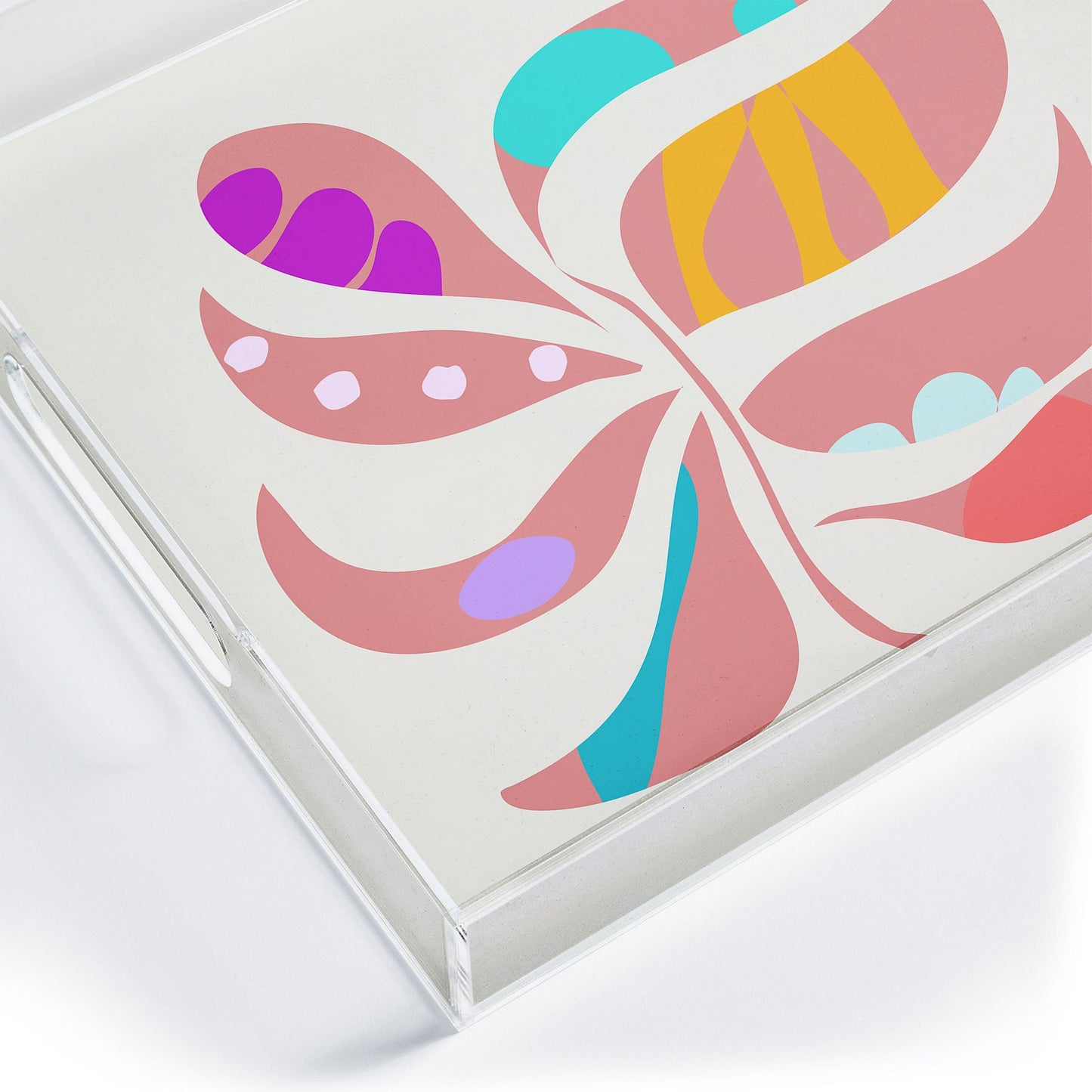 Mirimo Boho Leaf Acrylic Tray