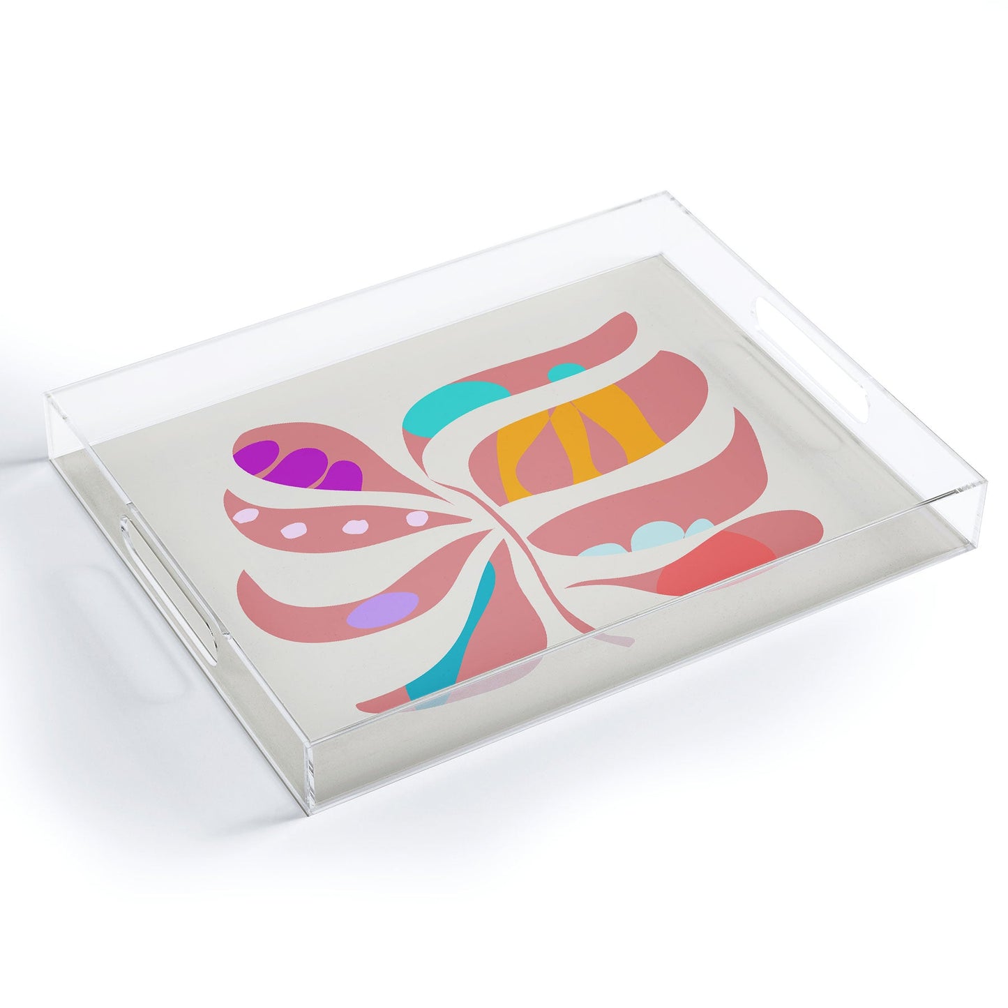 Mirimo Boho Leaf Acrylic Tray