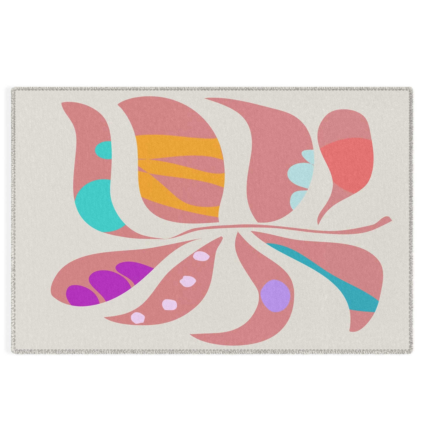 Mirimo Boho Leaf Outdoor Rug