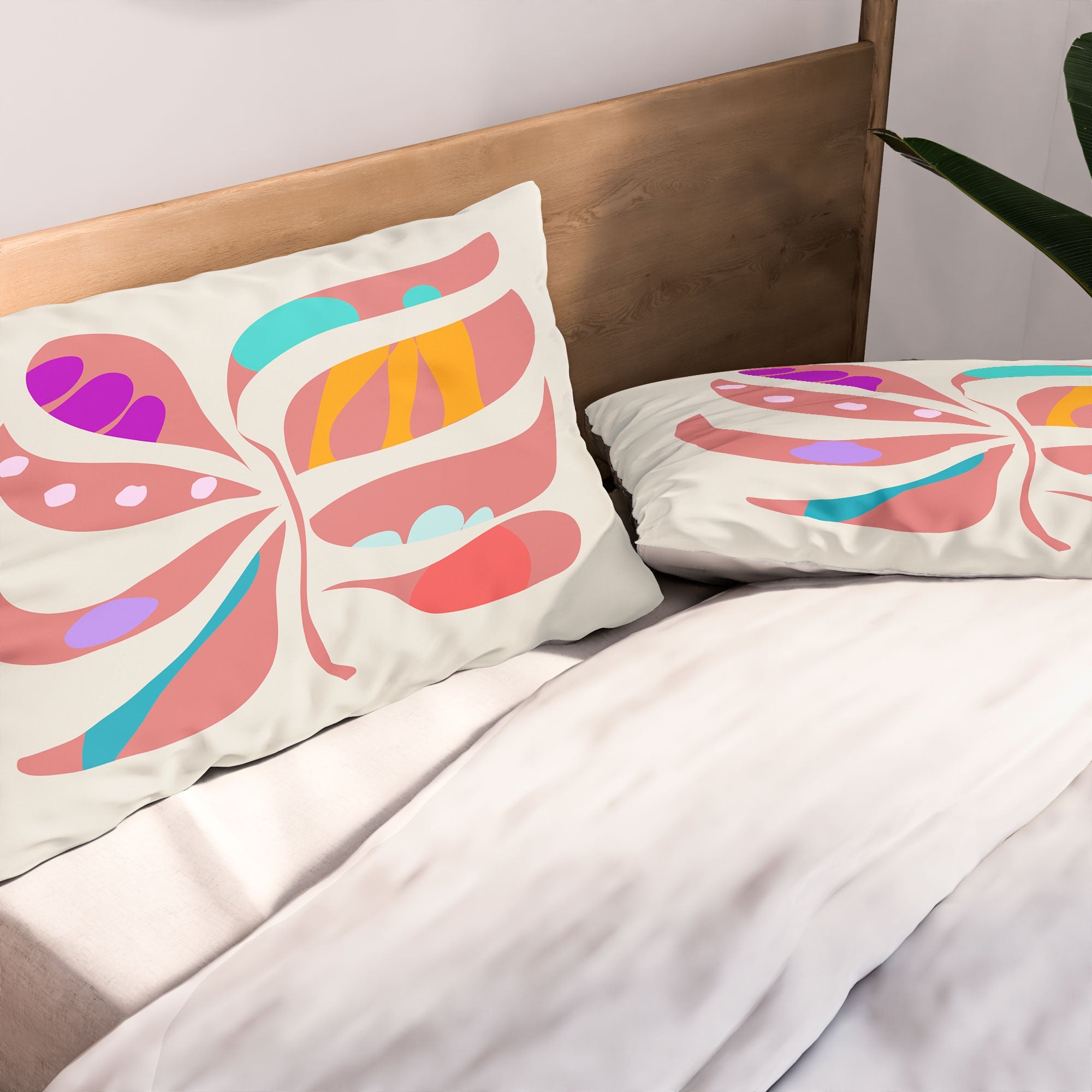 Mirimo Boho Leaf Pillow Shams