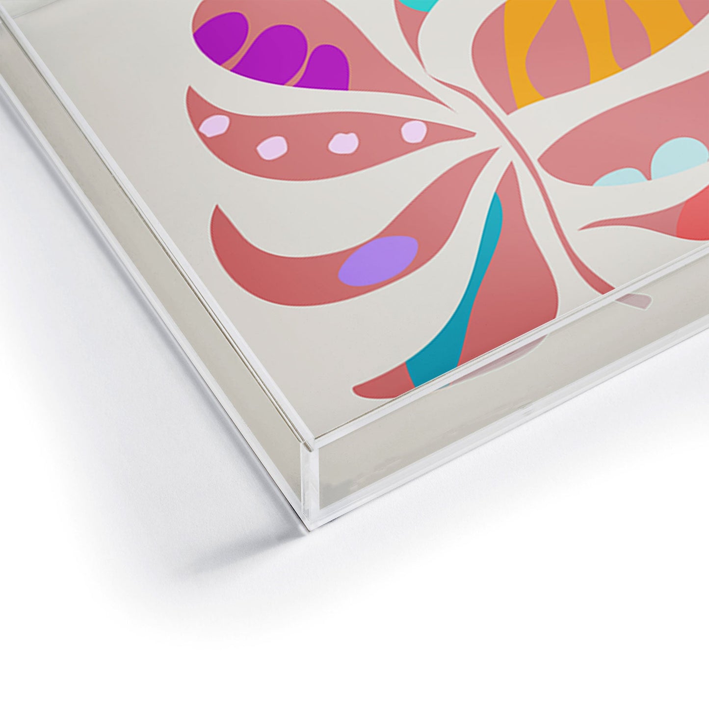 Mirimo Boho Leaf Acrylic Tray