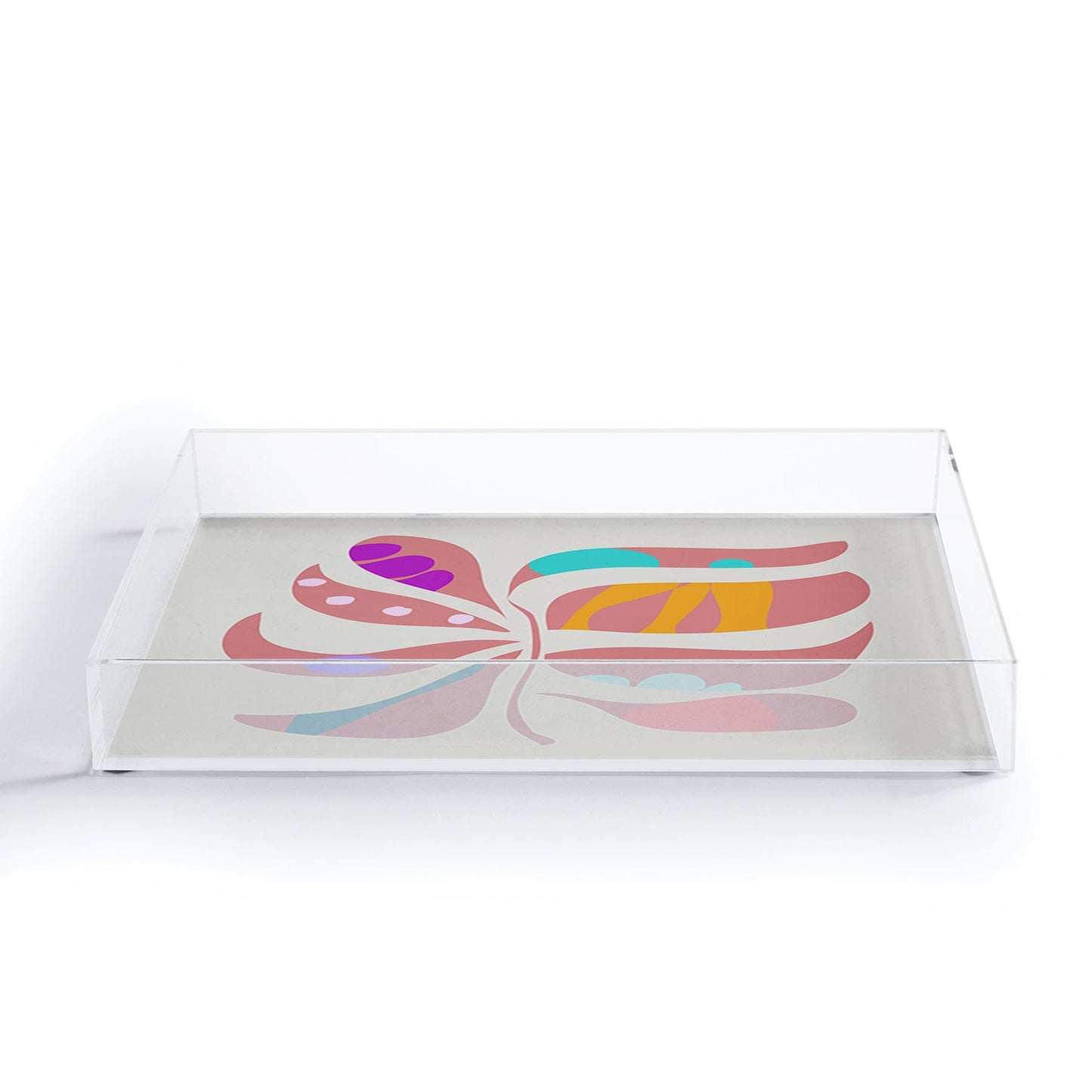 Mirimo Boho Leaf Acrylic Tray