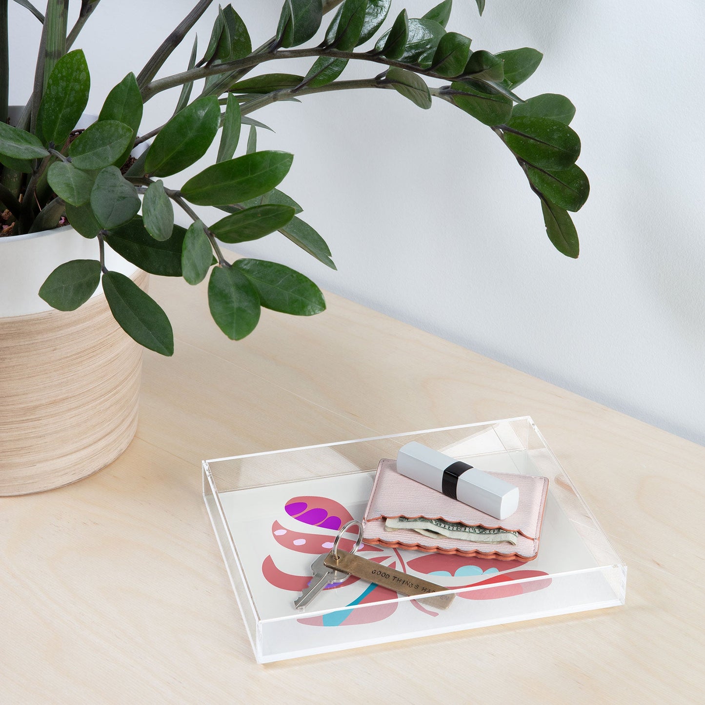 Mirimo Boho Leaf Acrylic Tray