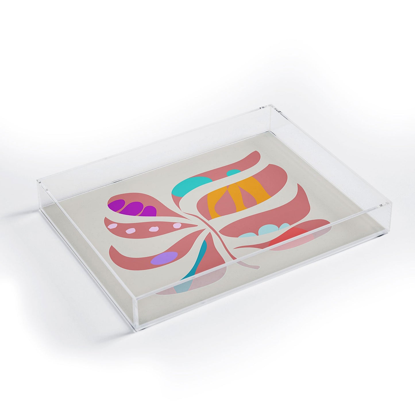 Mirimo Boho Leaf Acrylic Tray