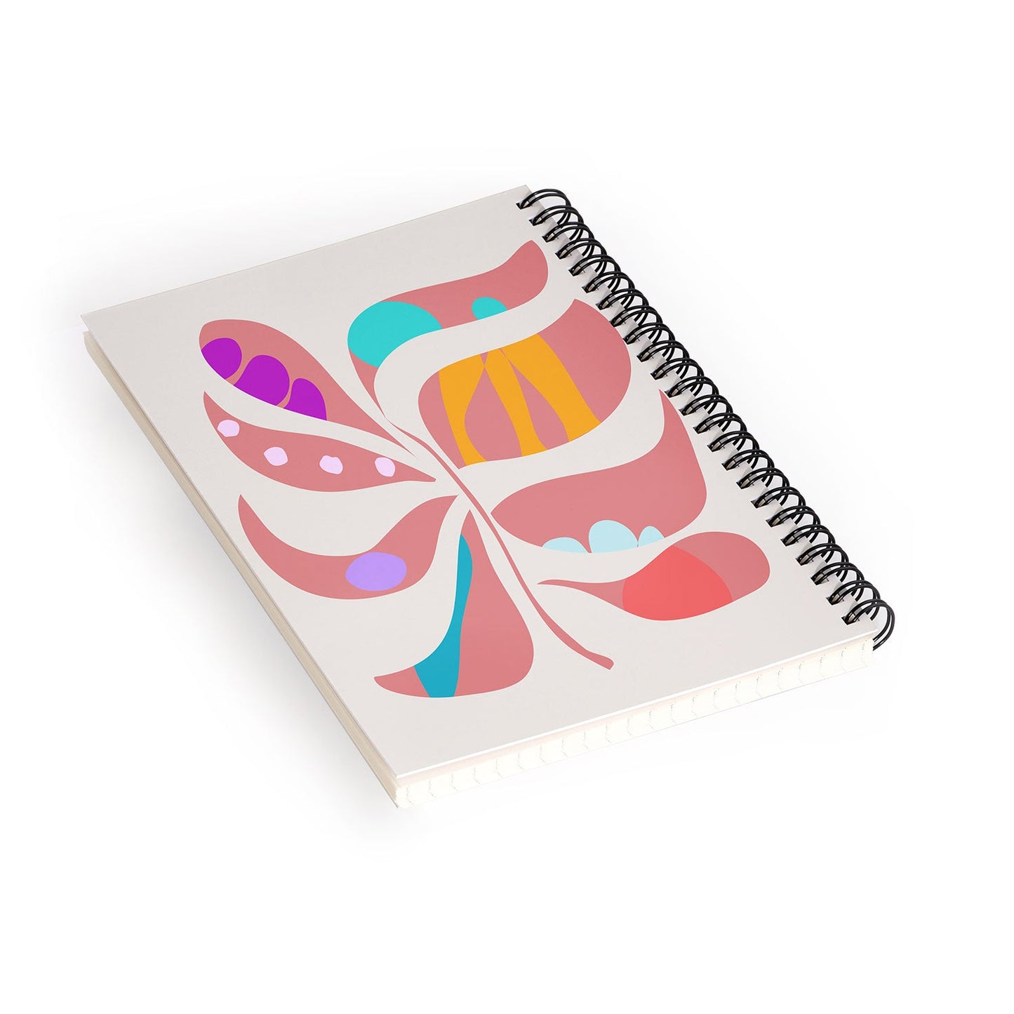 Mirimo Boho Leaf Spiral Notebook
