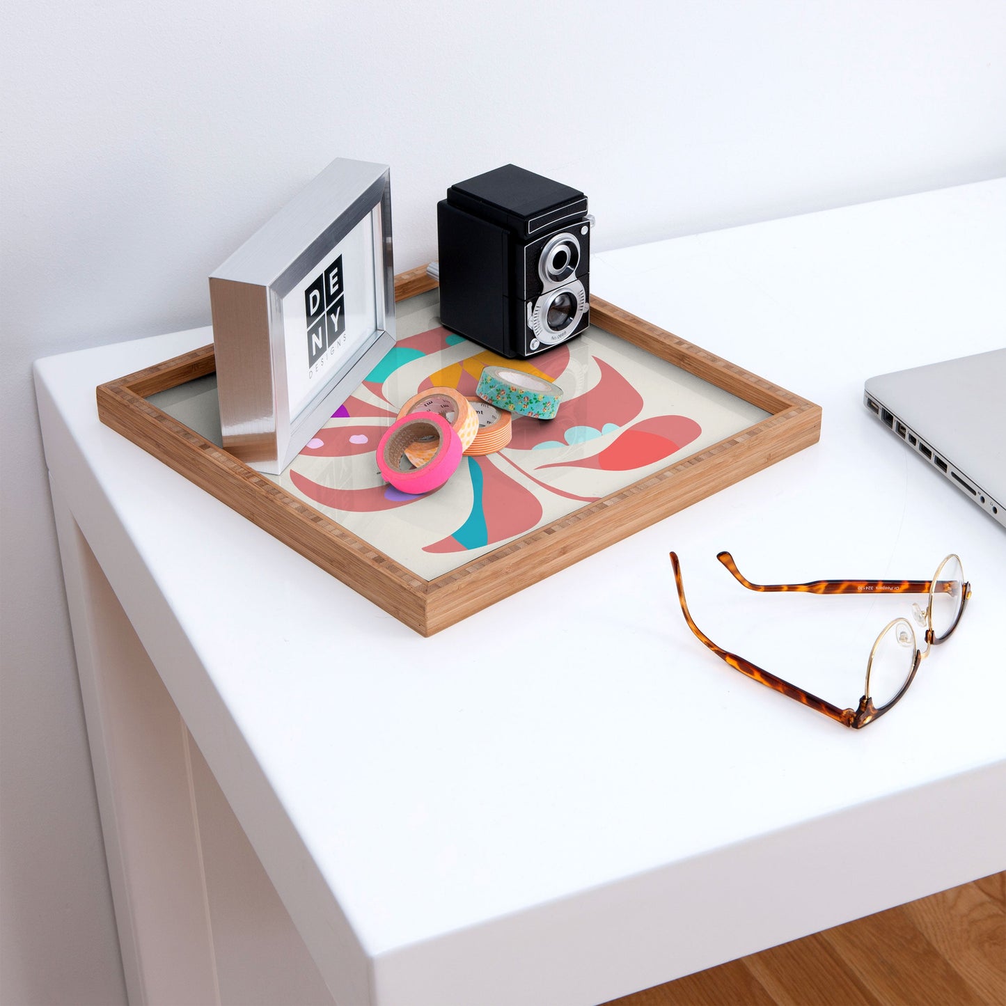 Mirimo Boho Leaf Square Tray