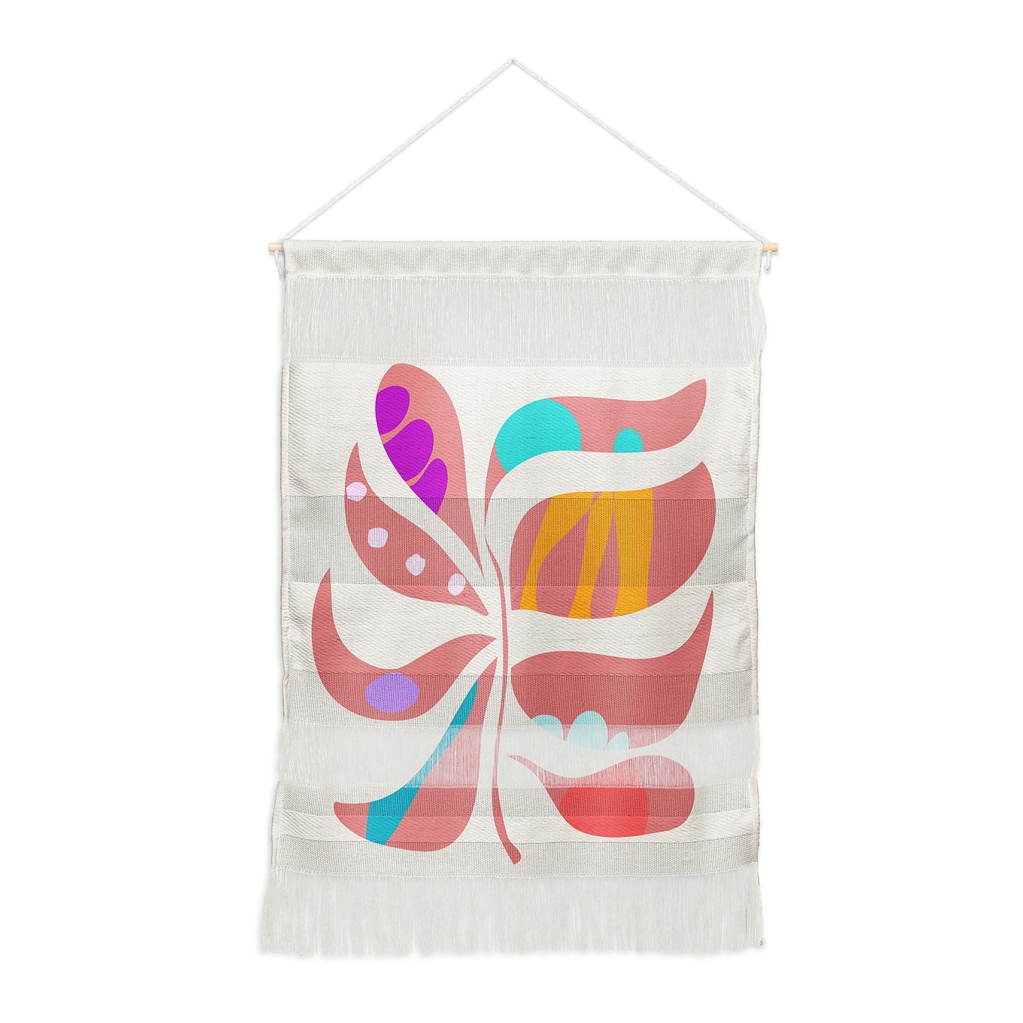 Mirimo Boho Leaf Wall Hanging Portrait