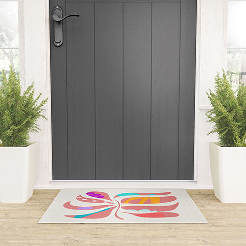 Mirimo Boho Leaf Welcome Mat