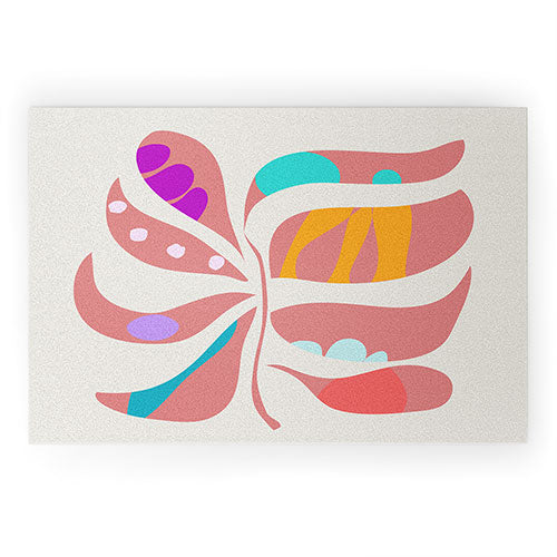 Mirimo Boho Leaf Welcome Mat