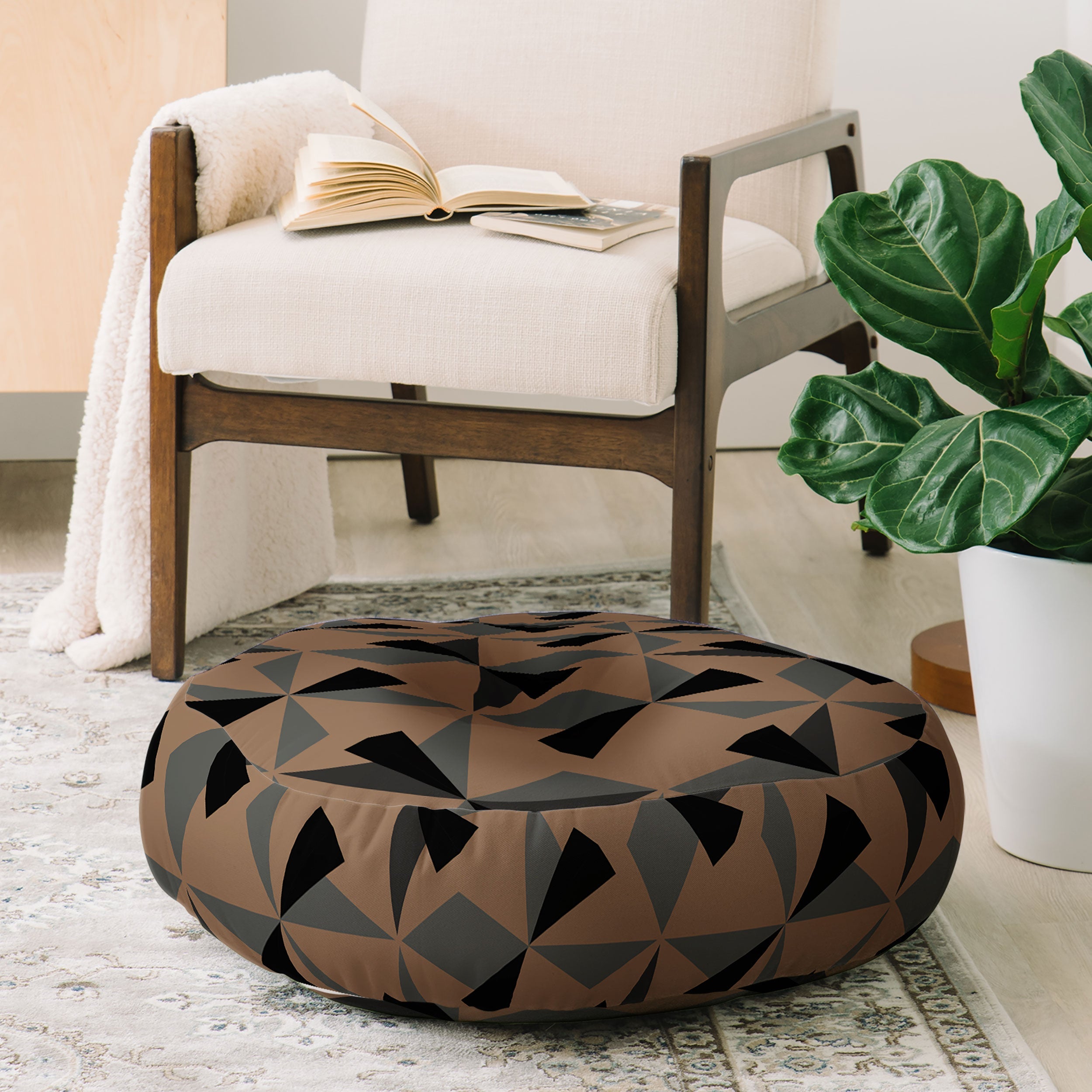 Mirimo Bosa Fall 1 Floor Pillow Round