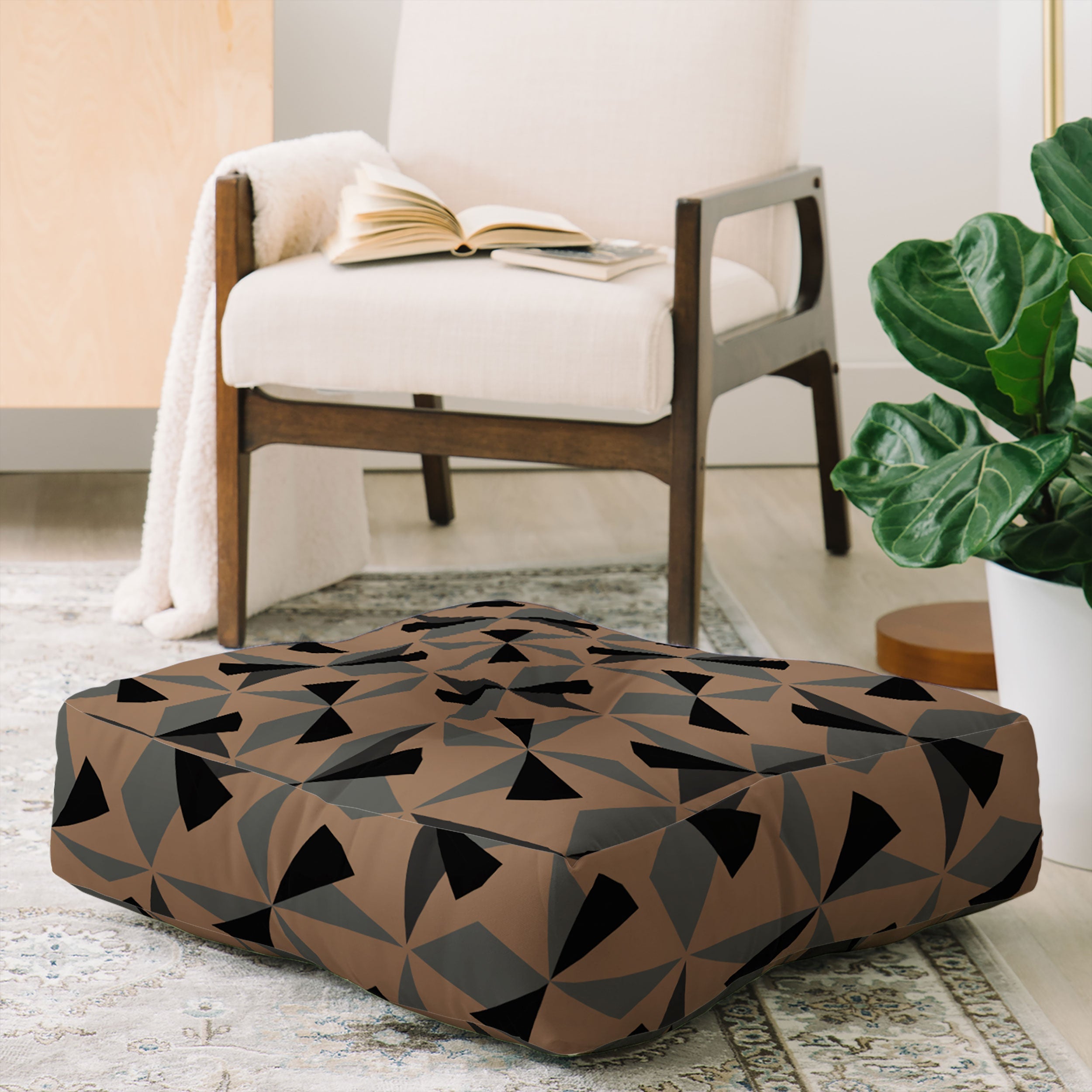 Mirimo Bosa Fall 1 Floor Pillow Square