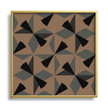 Mirimo Bosa Fall 1 Square Metal Framed Art Print
