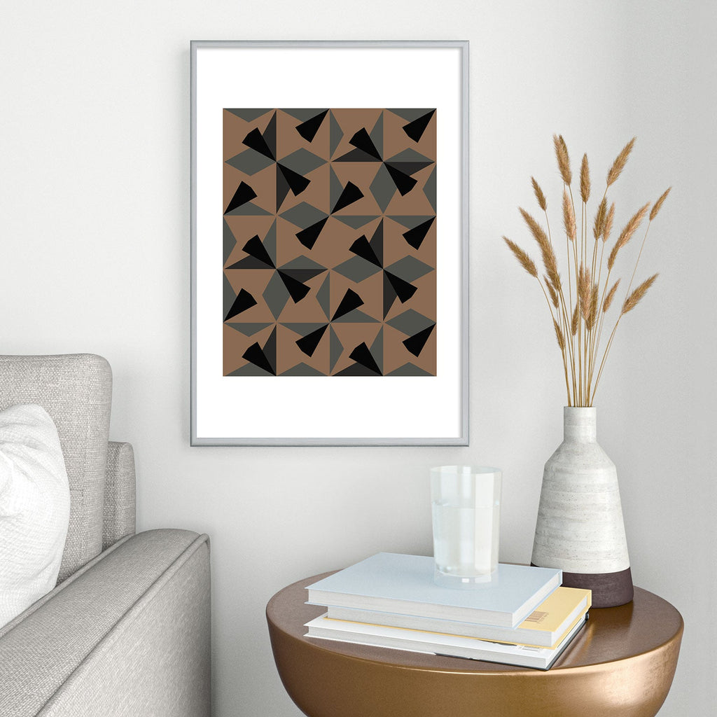 Mirimo Bosa Fall 1 Metal Framed Art Print