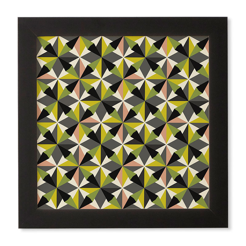 Mirimo Bosa Green Framed Wall Art