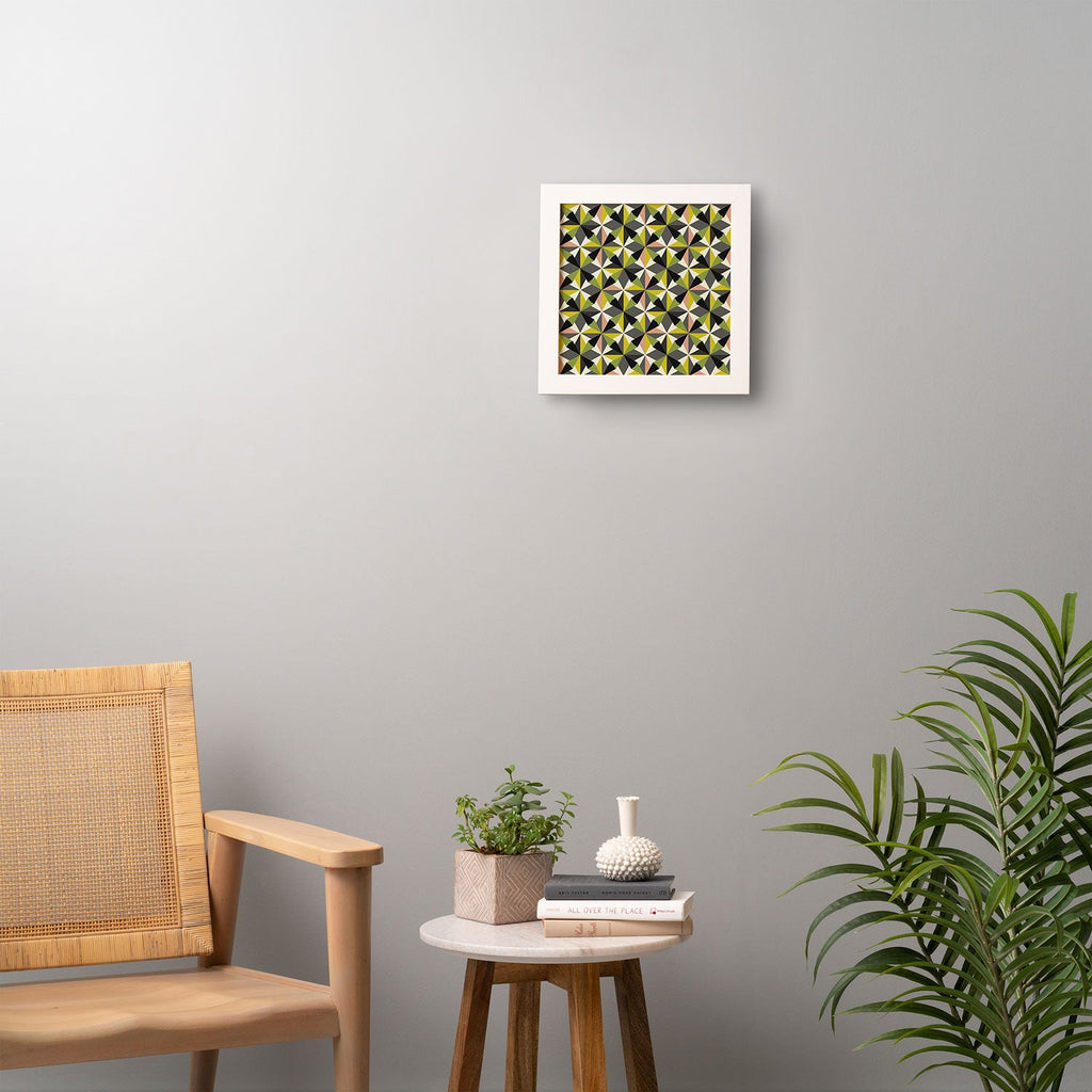 Mirimo Bosa Green Framed Wall Art