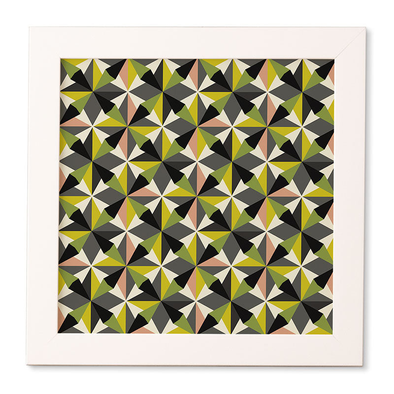 Mirimo Bosa Green Framed Wall Art