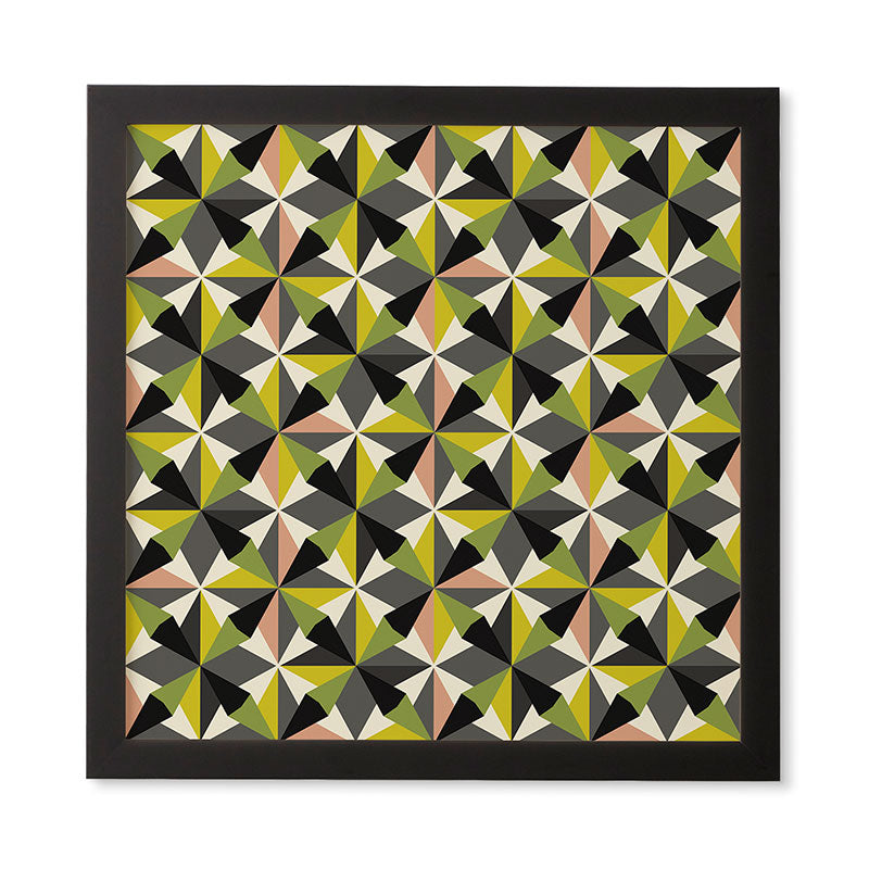 Mirimo Bosa Green Framed Wall Art