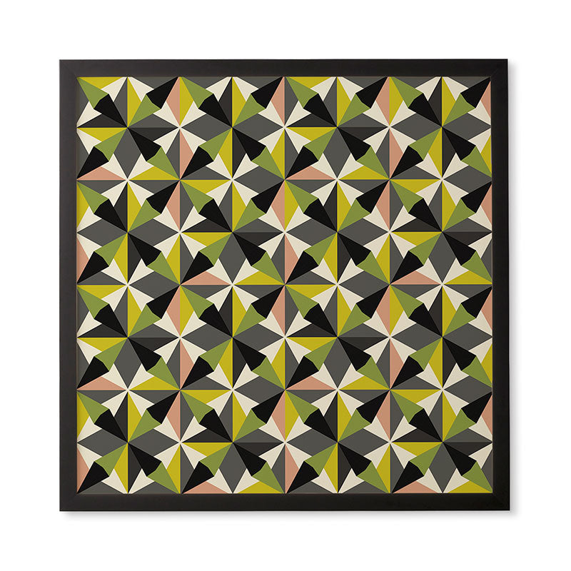 Mirimo Bosa Green Framed Wall Art