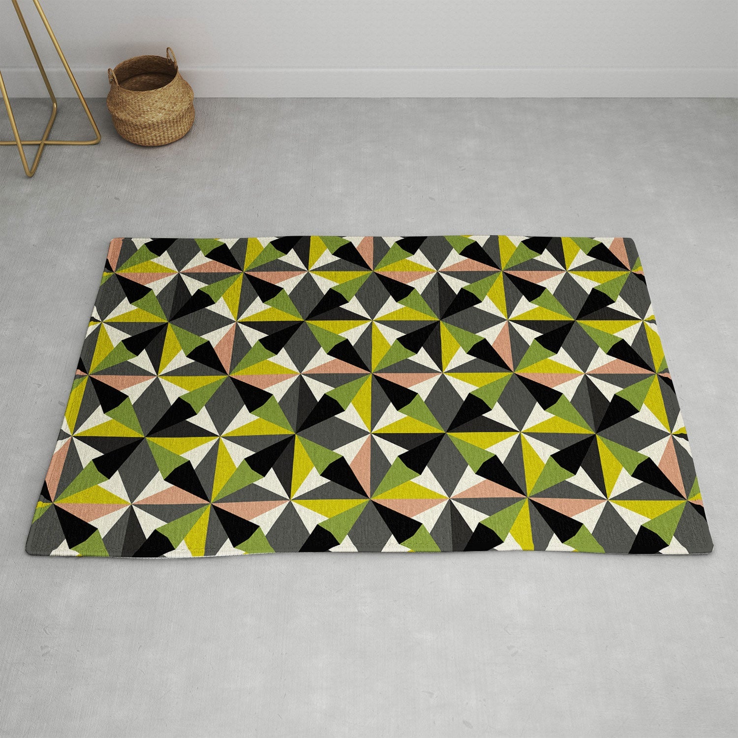 Mirimo Bosa Green Area Rug