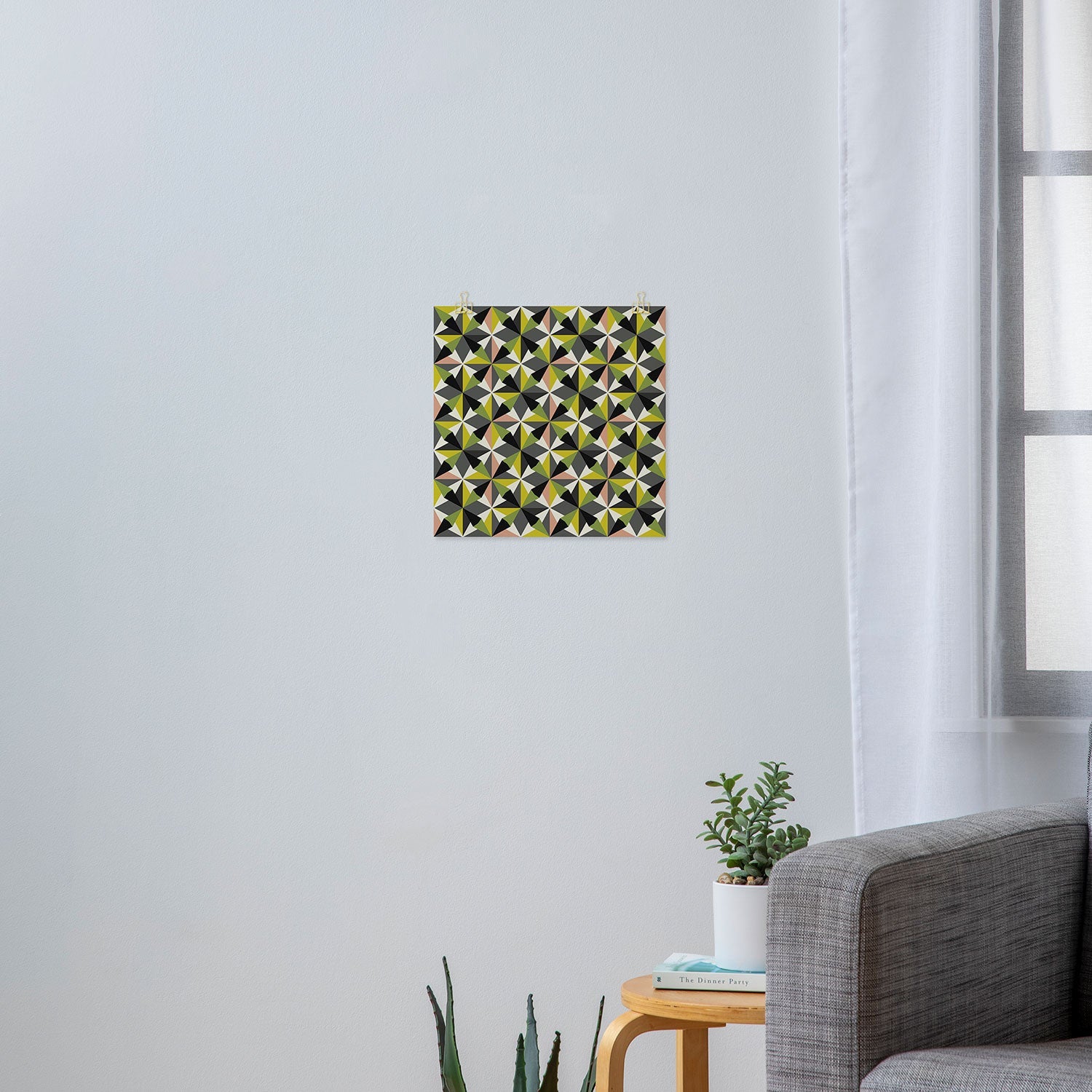 Mirimo Bosa Green Art Print