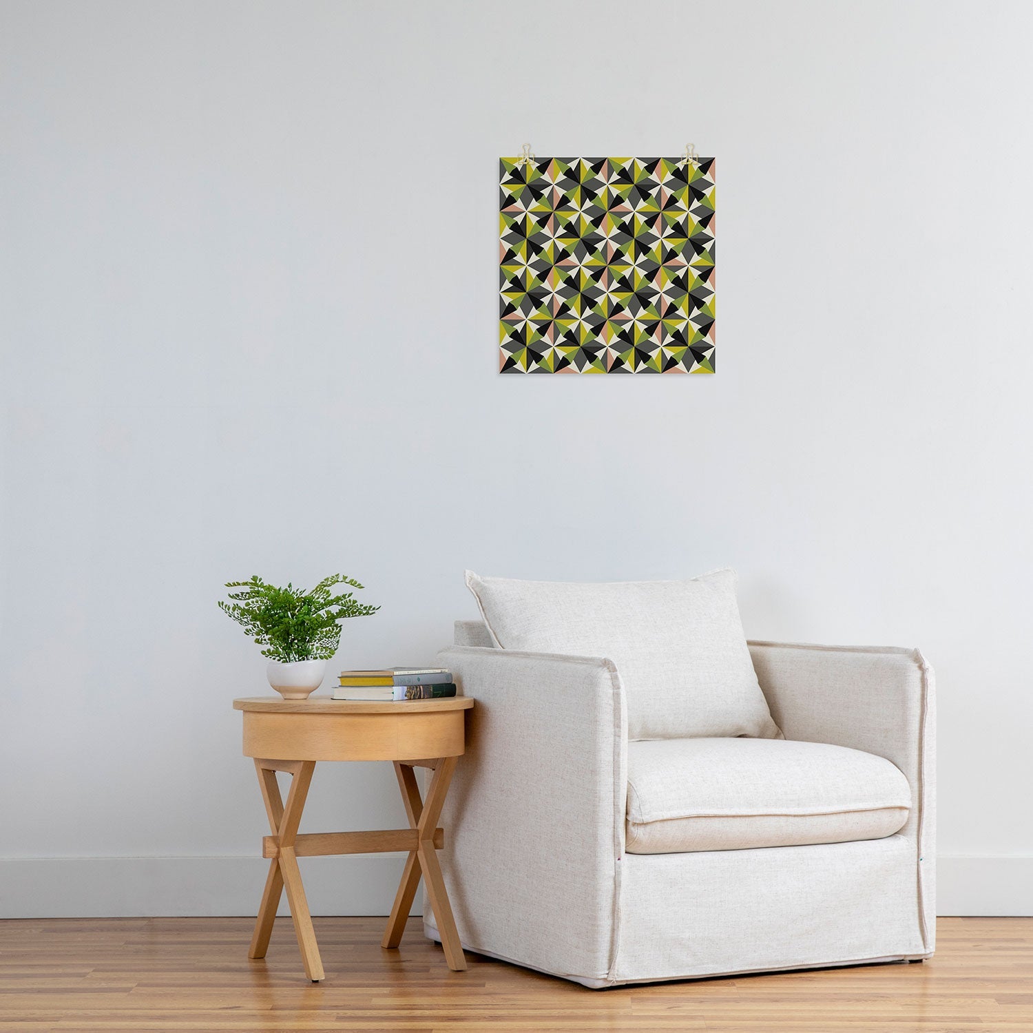 Mirimo Bosa Green Art Print
