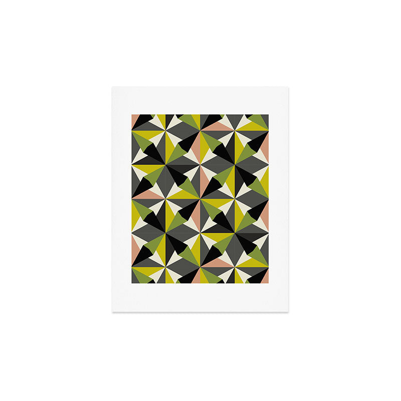 Mirimo Bosa Green Art Print