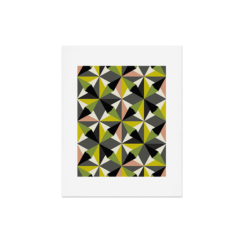 Mirimo Bosa Green Art Print