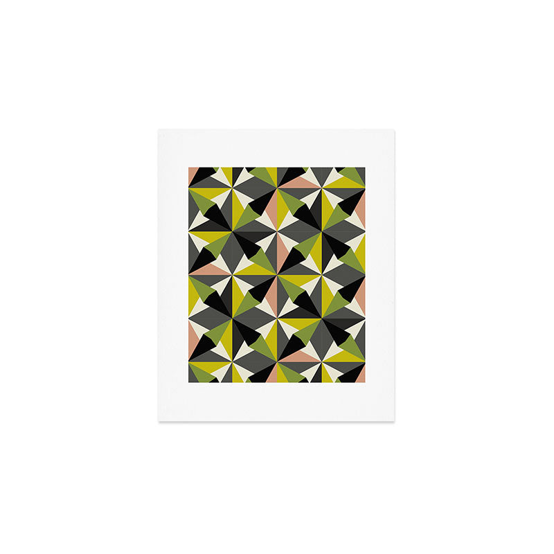 Mirimo Bosa Green Art Print
