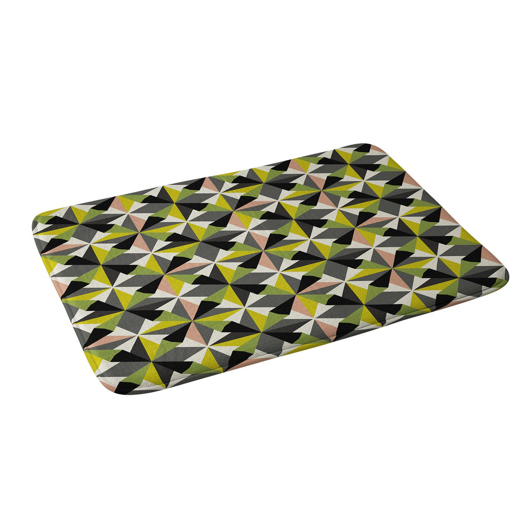 Mirimo Bosa Green Memory Foam Bath Mat