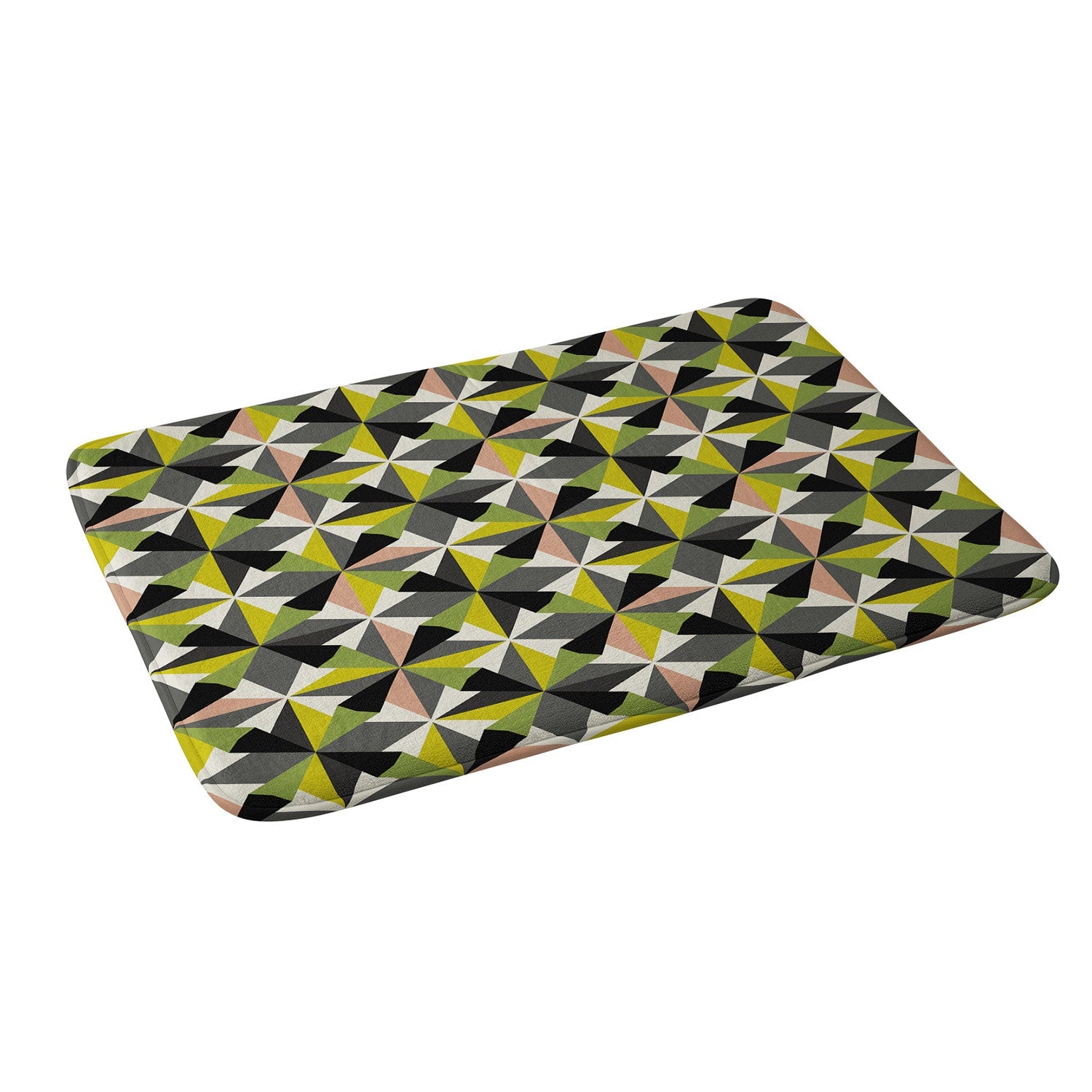 Mirimo Bosa Green Memory Foam Bath Mat