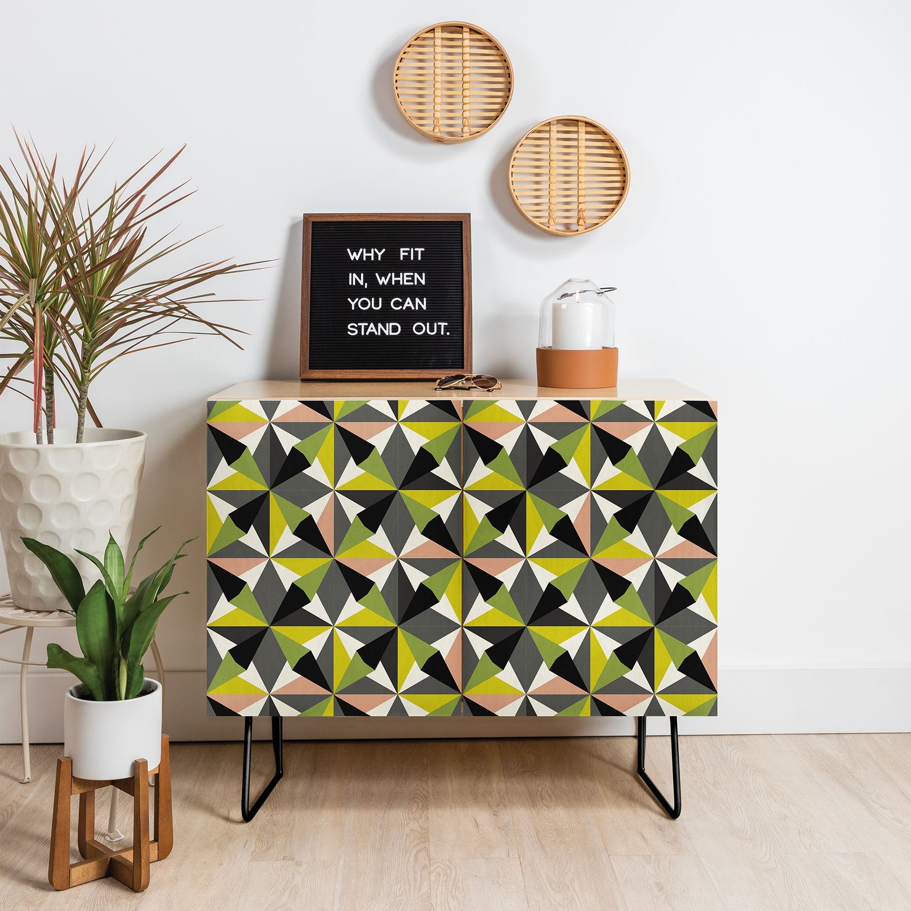 Mirimo Bosa Green Credenza