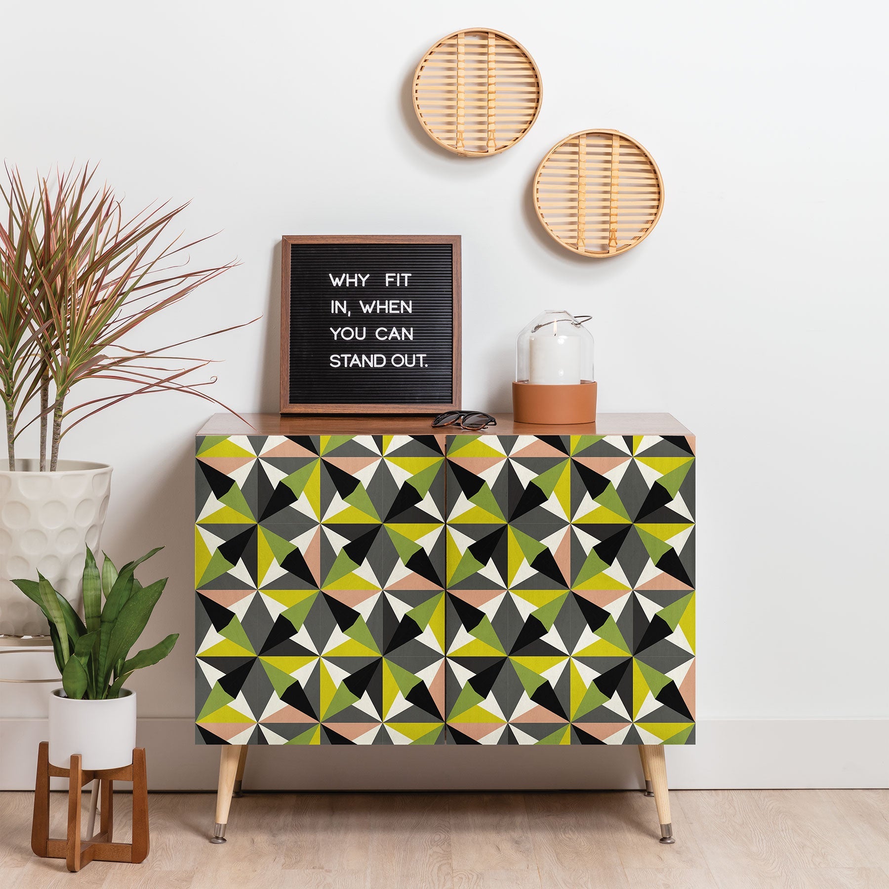 Mirimo Bosa Green Credenza