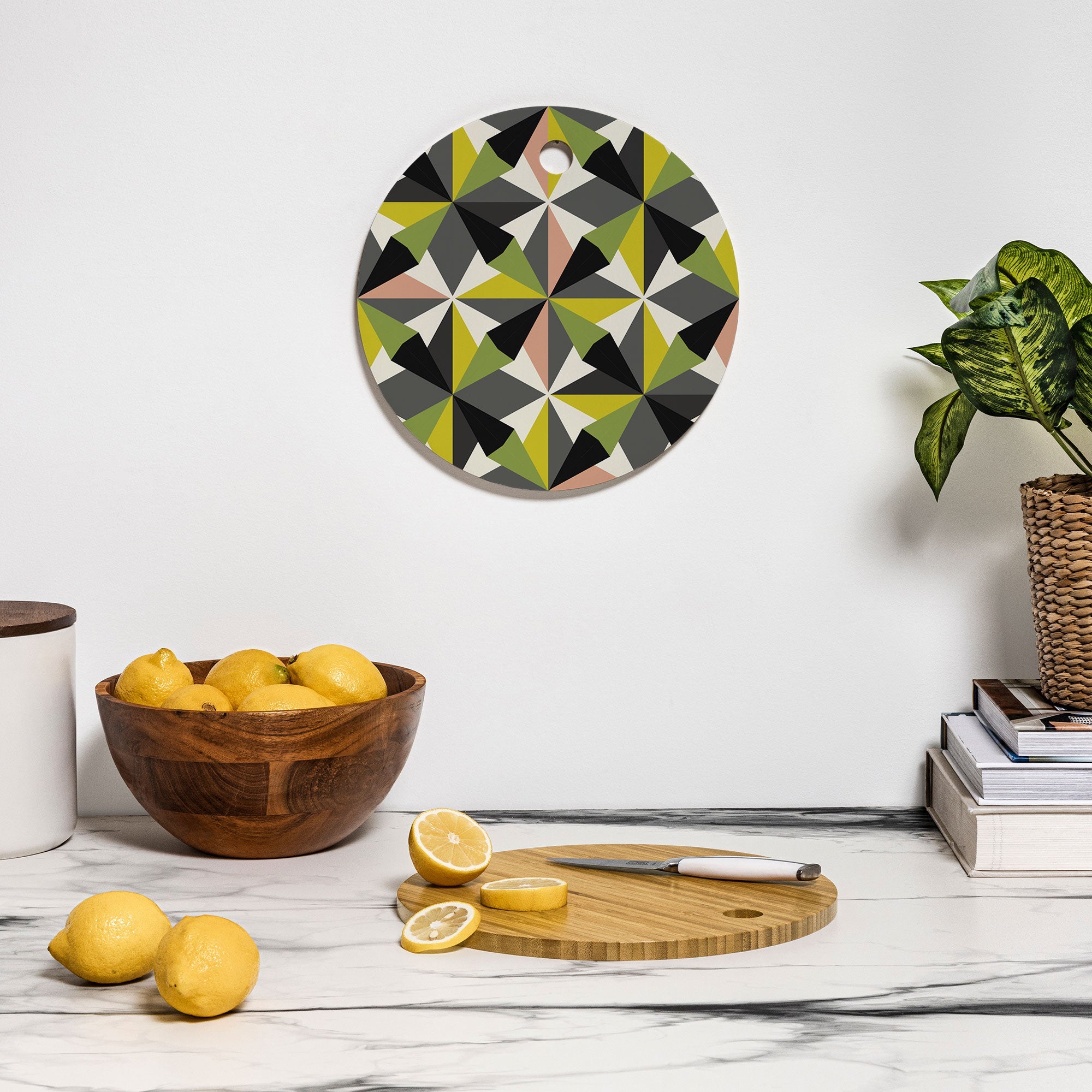 Mirimo Bosa Green Cutting Board Round
