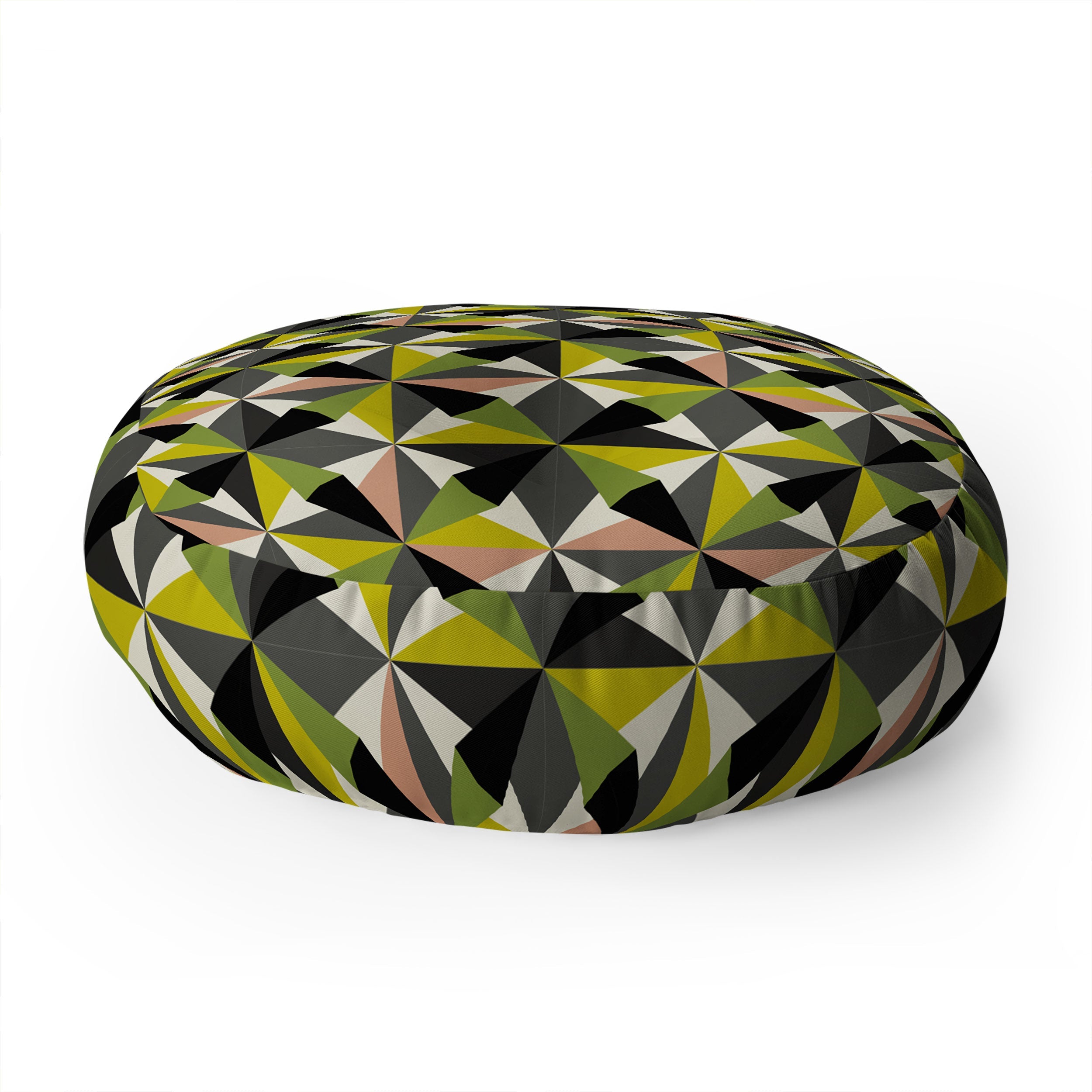 Mirimo Bosa Green Floor Pillow Round