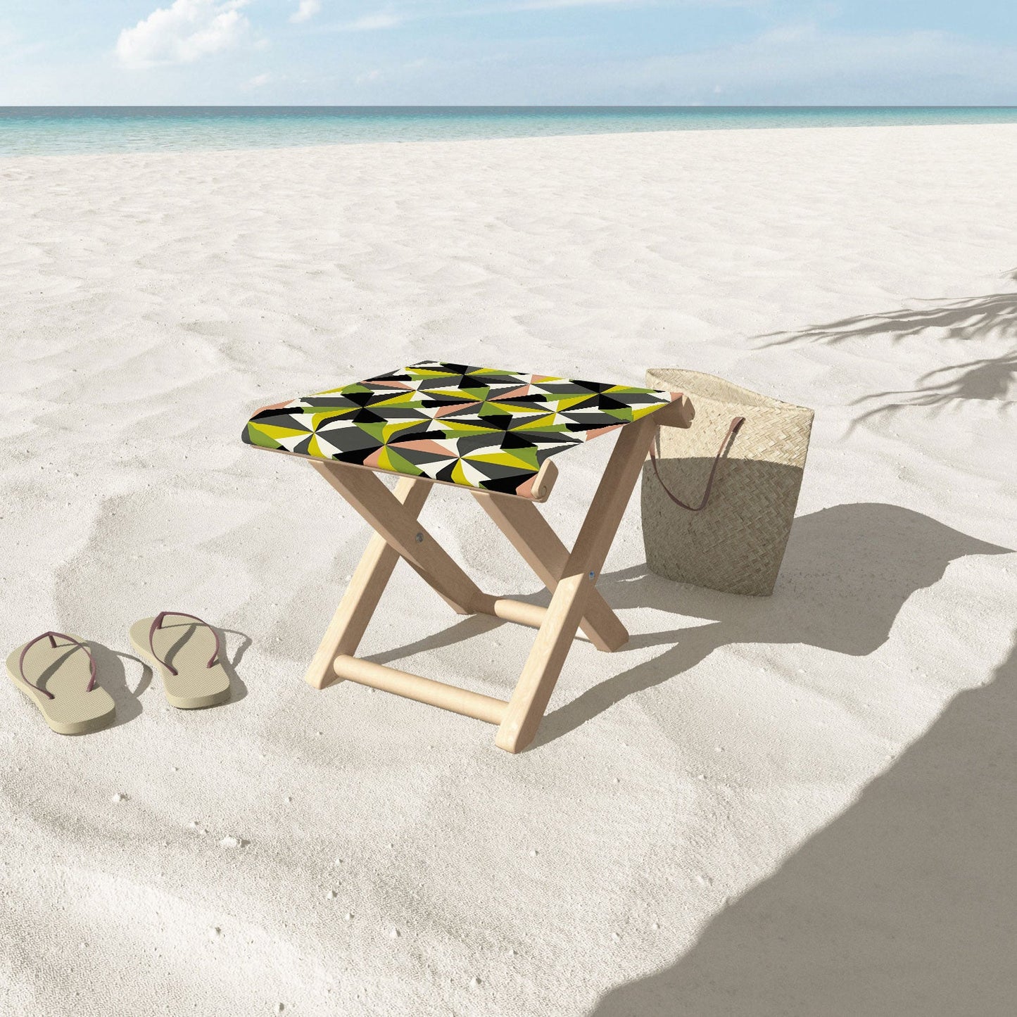 Mirimo Bosa Green Folding Stool