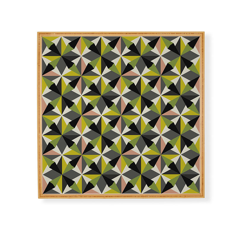 Mirimo Bosa Green Framed Wall Art