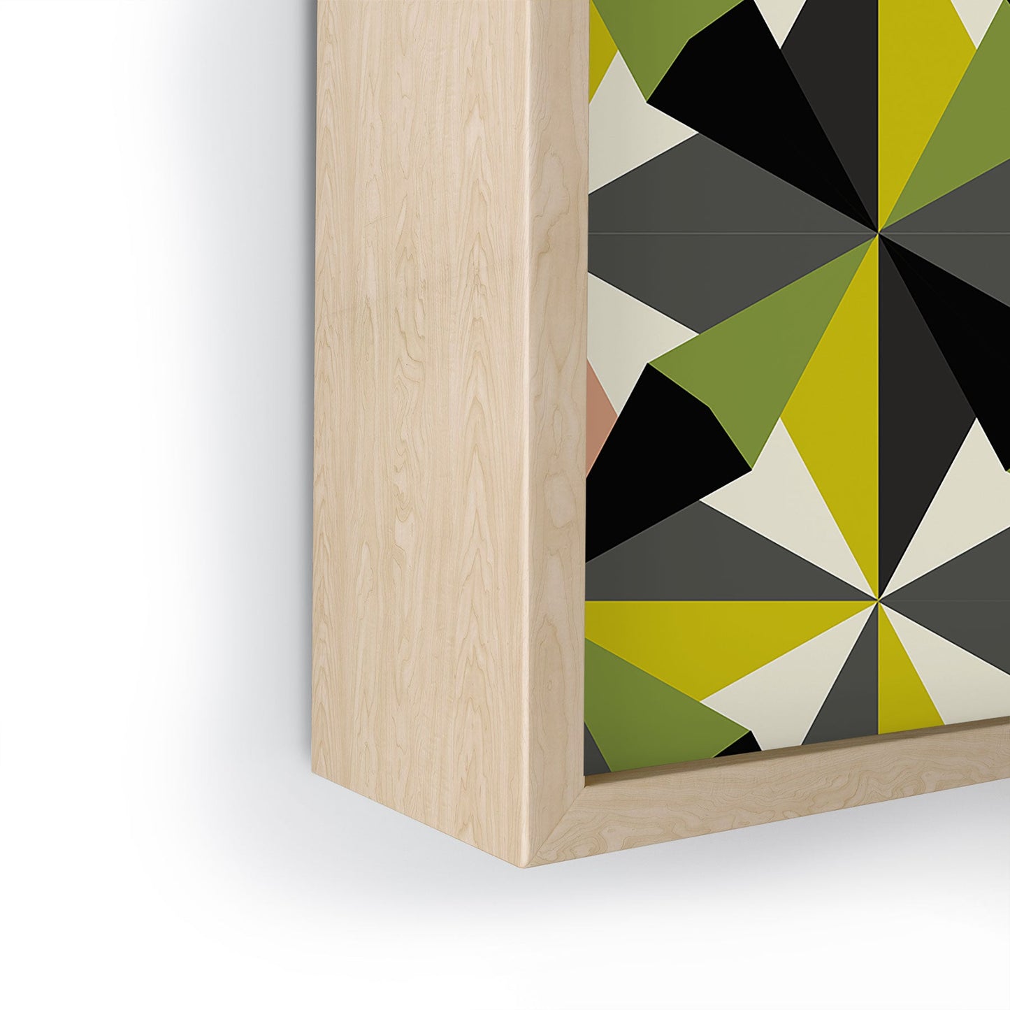 Mirimo Bosa Green Framed Mini Art Print