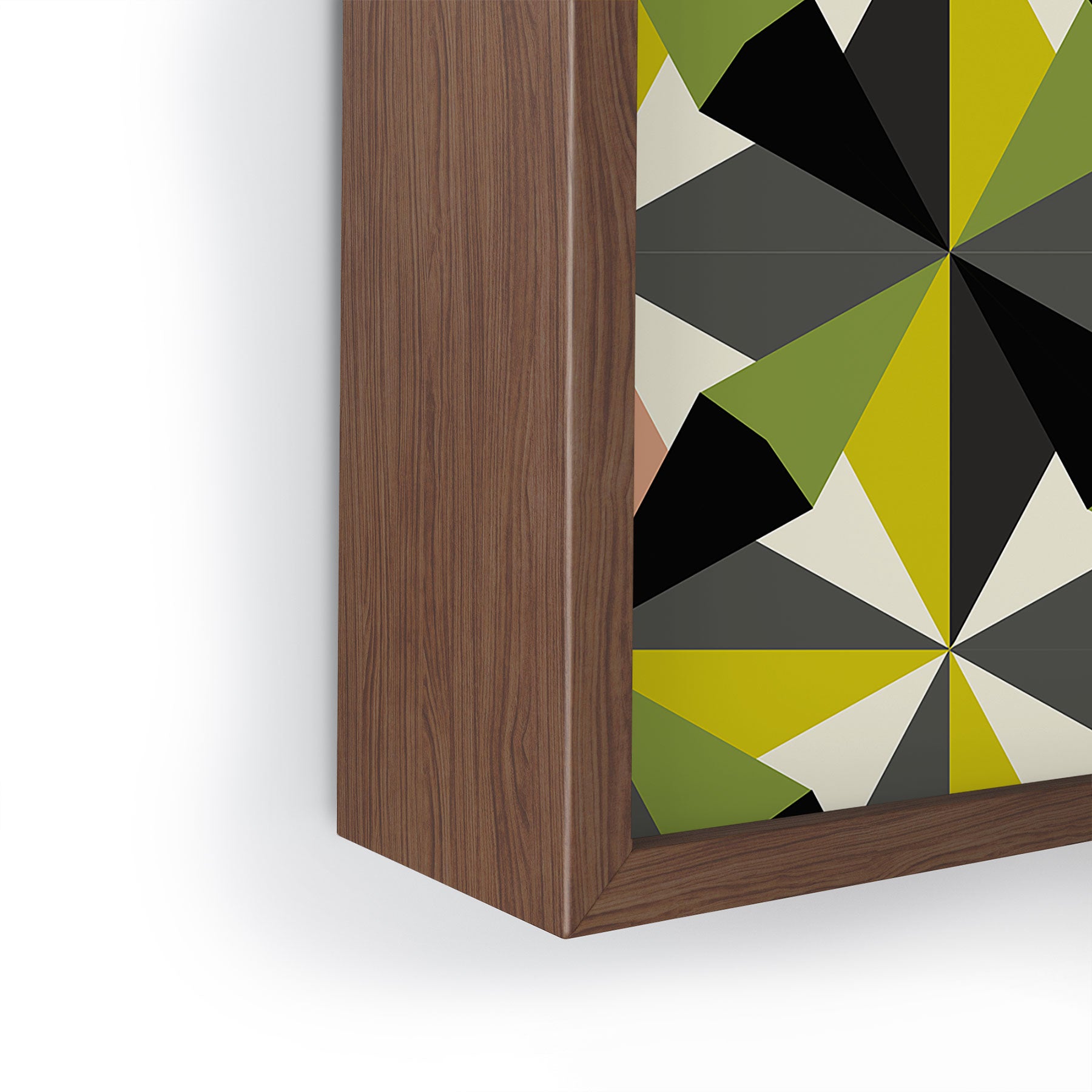Mirimo Bosa Green Framed Mini Art Print
