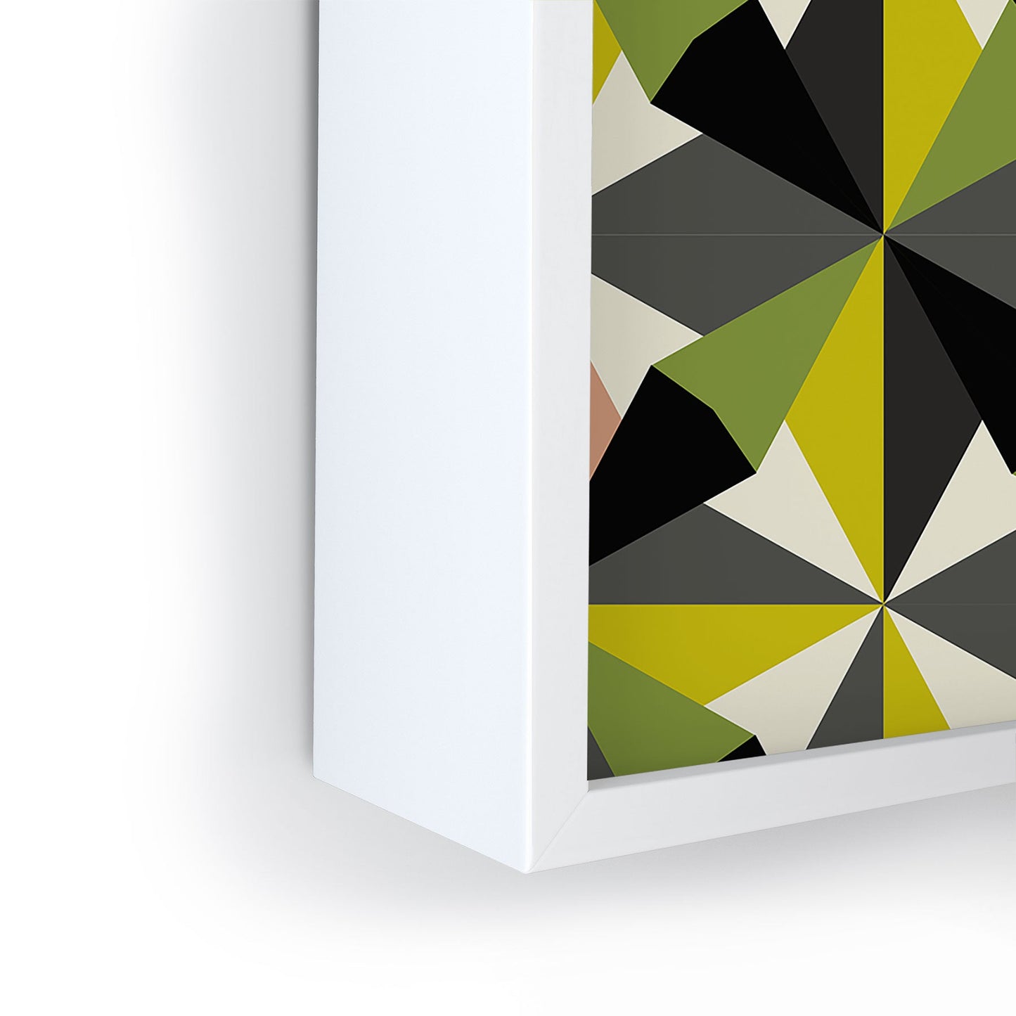 Mirimo Bosa Green Framed Mini Art Print