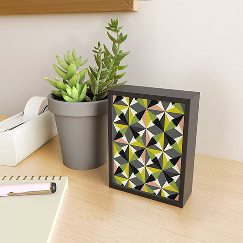 Mirimo Bosa Green Framed Mini Art Print